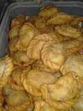 Empanadas fritas de pollo