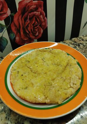 Una foto de Milanesa de poroto de manteca (vegano)