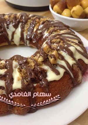 صورة لوصفة كيكة الزبادي بالخلطة اللذيذة