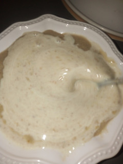 A picture of Sabaya pap🥜🌽🍚🥛🌿.