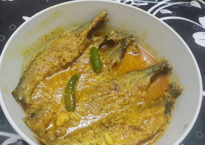 Bacha fish in coconut mustard paste Recipe by Kumkum Chatterjee - Cookpad