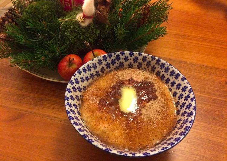 Steps to Make Super Quick Homemade Danish Christmas Rice Pudding