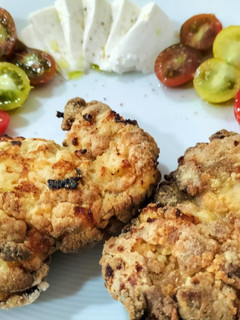 Una foto de Pollo marinado crujiente en airfryer
