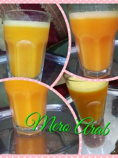 صورة لوصفة عصير برتقال فريش 🍊🍊🍊