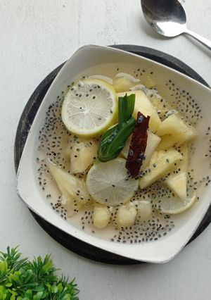 Foto resep Setup nanas selasih