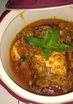 Foto resep Ayam rica-rica daun kemangi