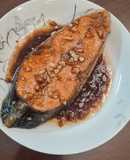 Cá hồi sốt xì dầu