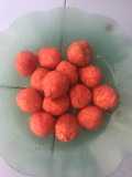 Red chesee ball for diet debm