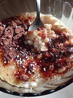 Gluténmentes és laktózmentes tejbezab kakaóval és mézzel recept fotója