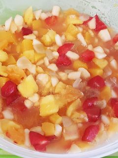 Una foto de Ensalada de frutas a mi manera