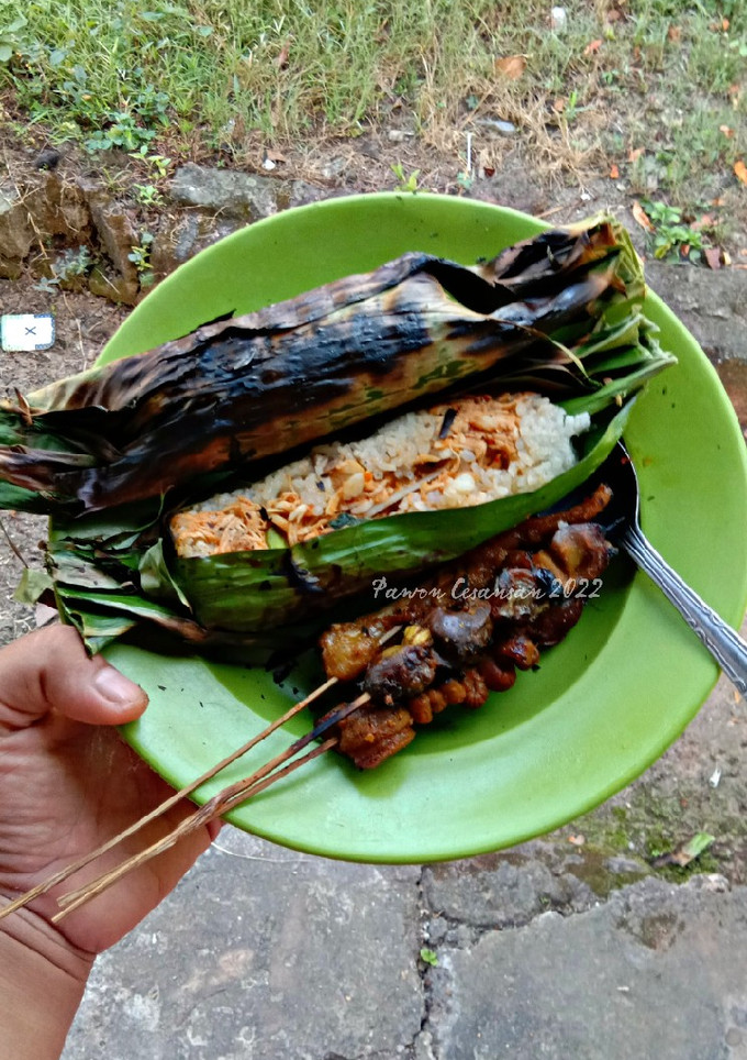 Foto resep Nasi Bakar Ayam Pedas Kemangi