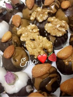 صورة لوصفة كرات زبدة الفول السوداني
