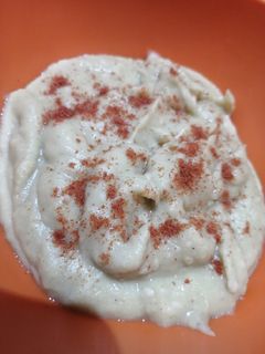 Una foto de Hummus de garbanzos