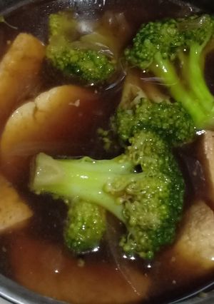 Foto resep Brokoli Tofu saus Teriyaki