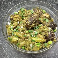 A picture of Gujarati Undhiyu !!.