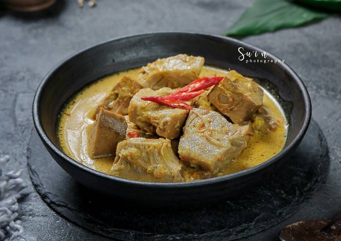 Anti Ribet, Memasak Gulai Nangka Padang Enak Dan Mudah