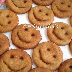 A picture of POTATO OATS SMILEYSHealthy Airfried Version.