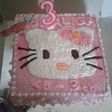 Kue ultah HK sederhana