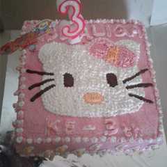 A picture of Kue ultah HK sederhana.