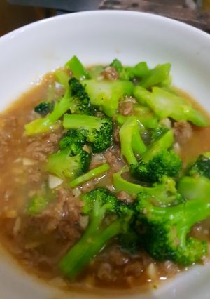 Foto resep Brokoli Daging Saus Tiram