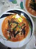 Tteokpoki tanpa gochujang