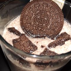 Oreo Milk shake A picture of Oreo Milk shake.