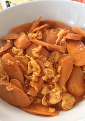 Foto resep Sosis telur bekal anak praktis