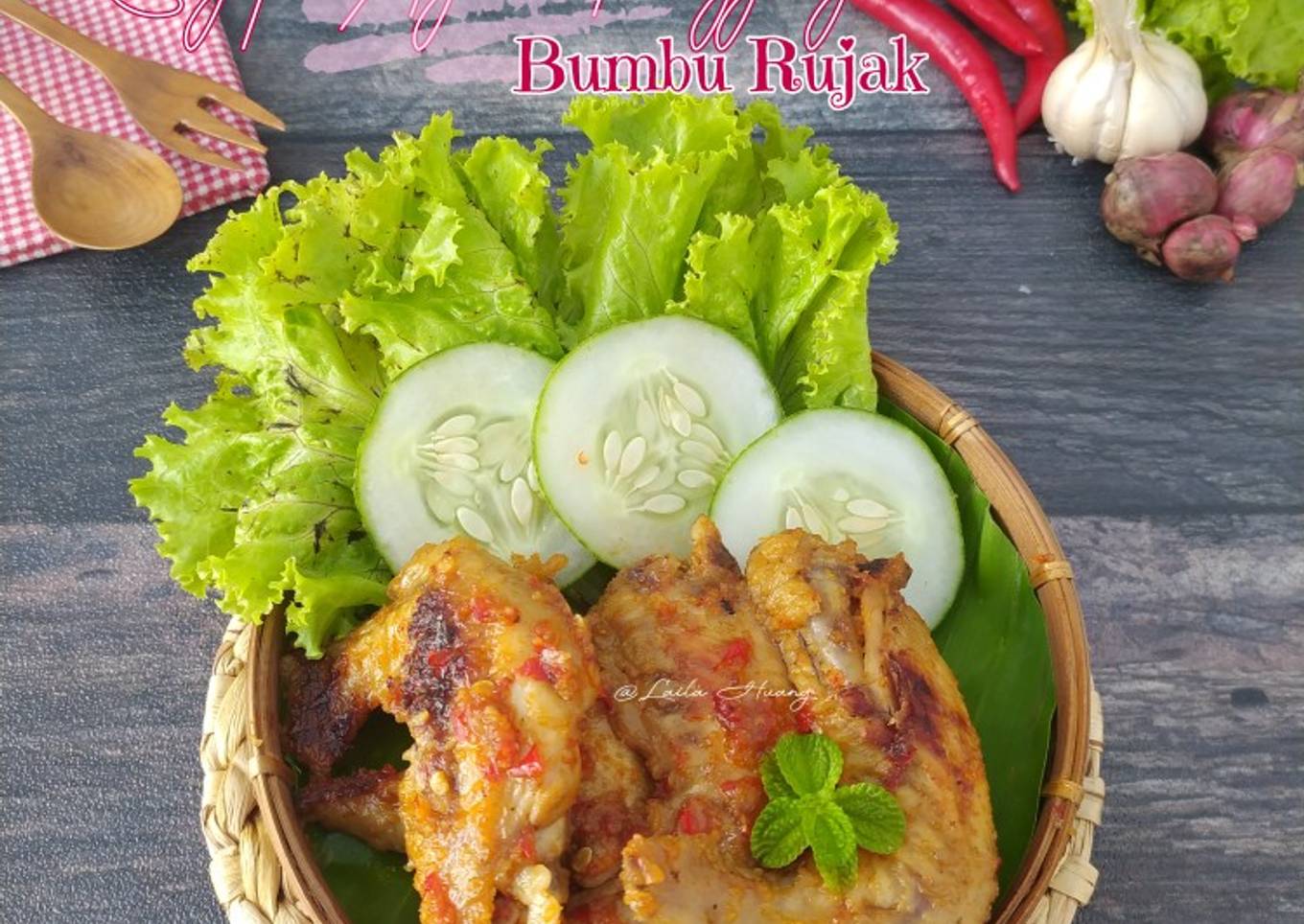 233. Sayap Ayam Panggang Bumbu Rujak