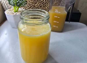 Foto resep Lime Pineapple Starfruit | Pressed Juice