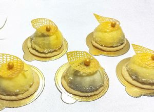 Foto resep Mango Cheese Entremet Cake