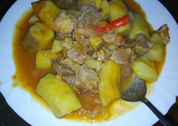 Matoke stew