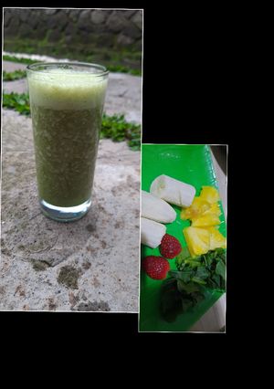 Foto resep Jus sehaaat (green juice)