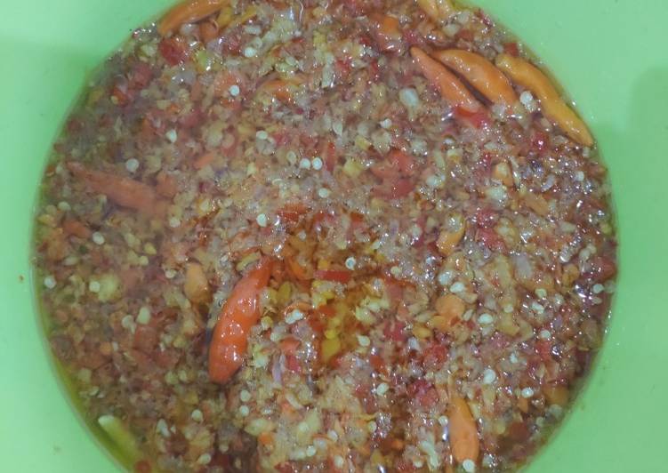 Sambel Jahe Simpel