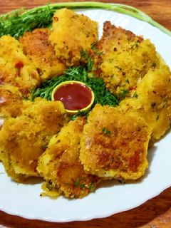 আলু বেসন বরফি (aloo besan barfi recipe in Bengali) রেসিপির প্রধান ছবি