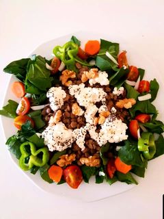 Una foto de Ensalada de Lentejas 🥗