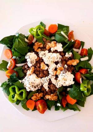 Una foto de Ensalada de Lentejas 🥗