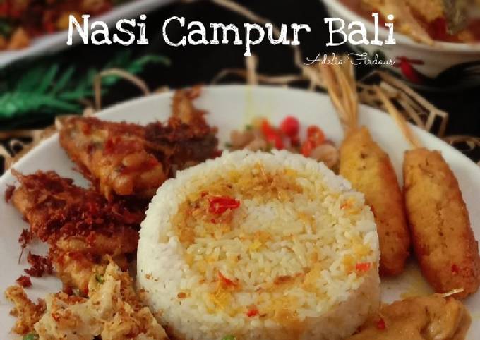 Anti Ribet, Buat Nasi Campur Bali Bunda Pasti Bisa