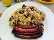 Une photo de chipolatas à la poêle