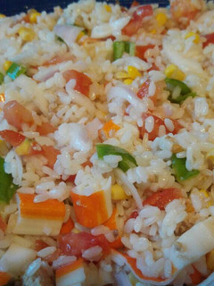 Una foto de Ensalada de arroz