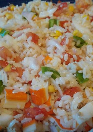 Una foto de Ensalada de arroz