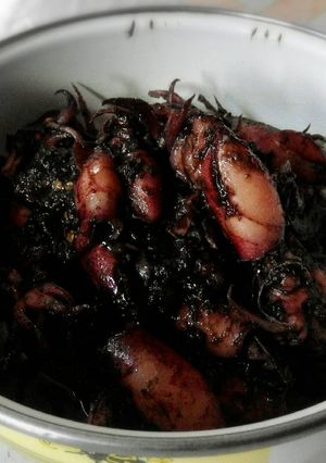 Foto resep Cumi Masak Tinta