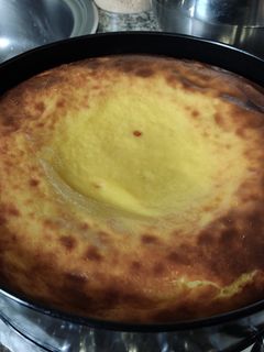 Una foto de Tarta de queso al horno