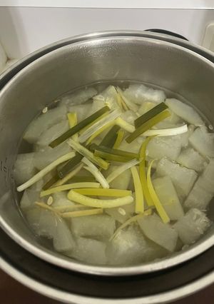 冬瓜薑絲湯 的食譜成品照片