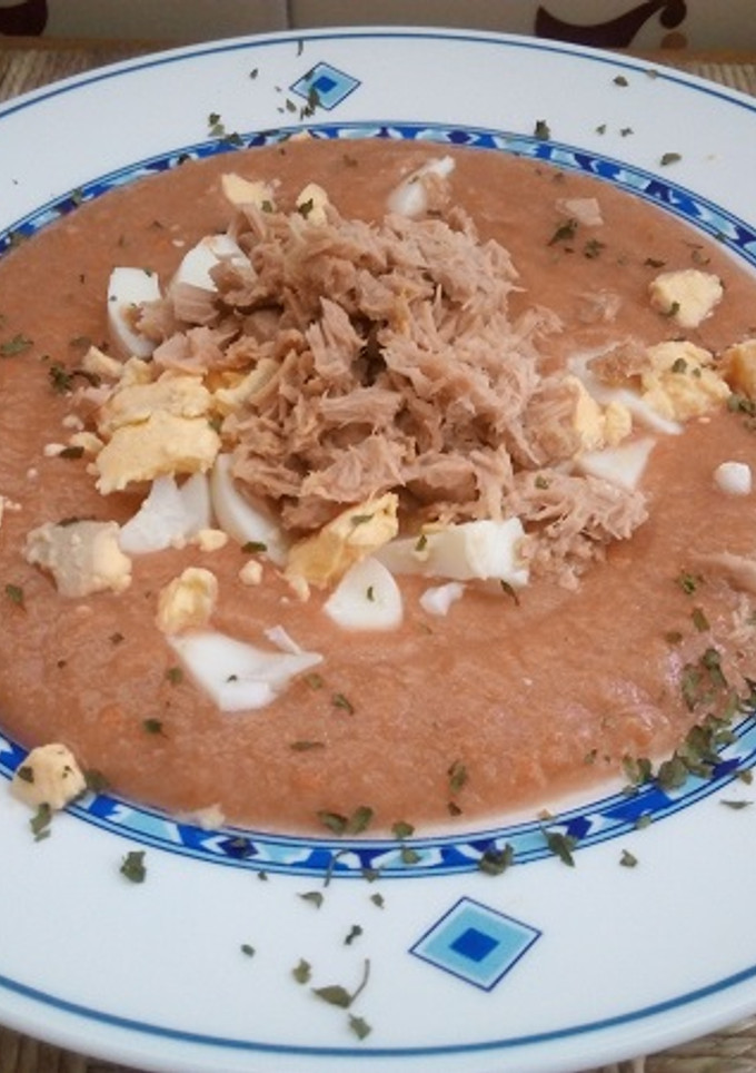 Una foto de Salmorejo