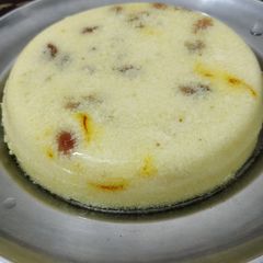 A picture of Oats Custard China Pudding.