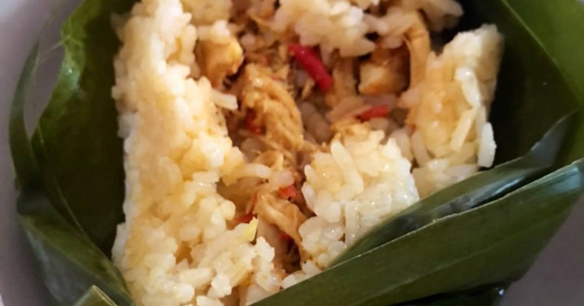 Resep Nasi Bakar Isi Ayam Oleh Vivian Cookpad