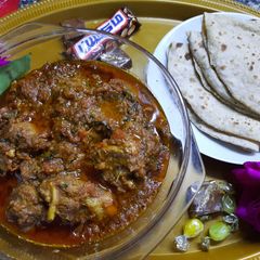 Bong ka bhona gosht A picture of Bong ka bhona gosht.
