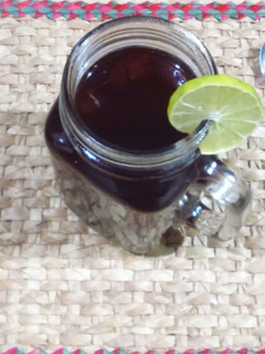 Una foto de Té de arándanos (Olla de cocción lenta-SlowCooker-CrockPot)