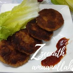 A picture of Homemade Crisp Chicken Burger Patties.