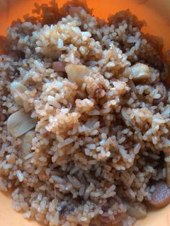 Foto resep Nasi goreng bakso sosis
